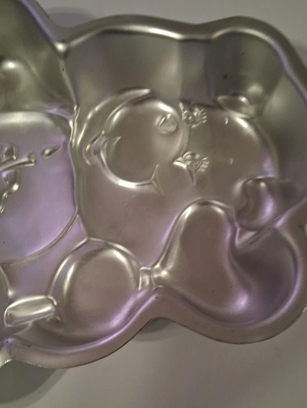 1983 Care Bear Cake Pan Used